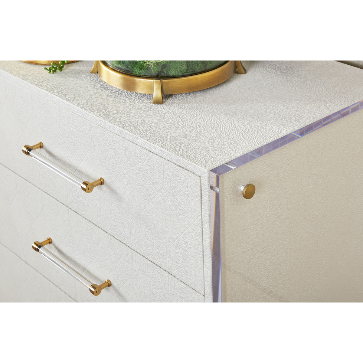 Sonia Shagreen 6-Drawer Double Dresser