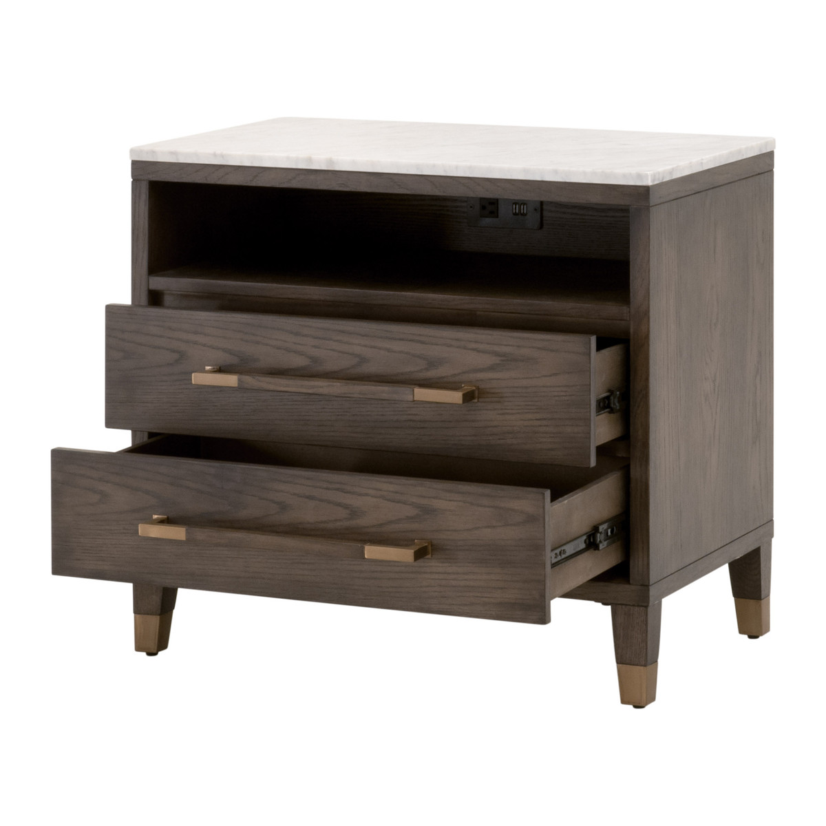 Cambria 2-Drawer Nightstand