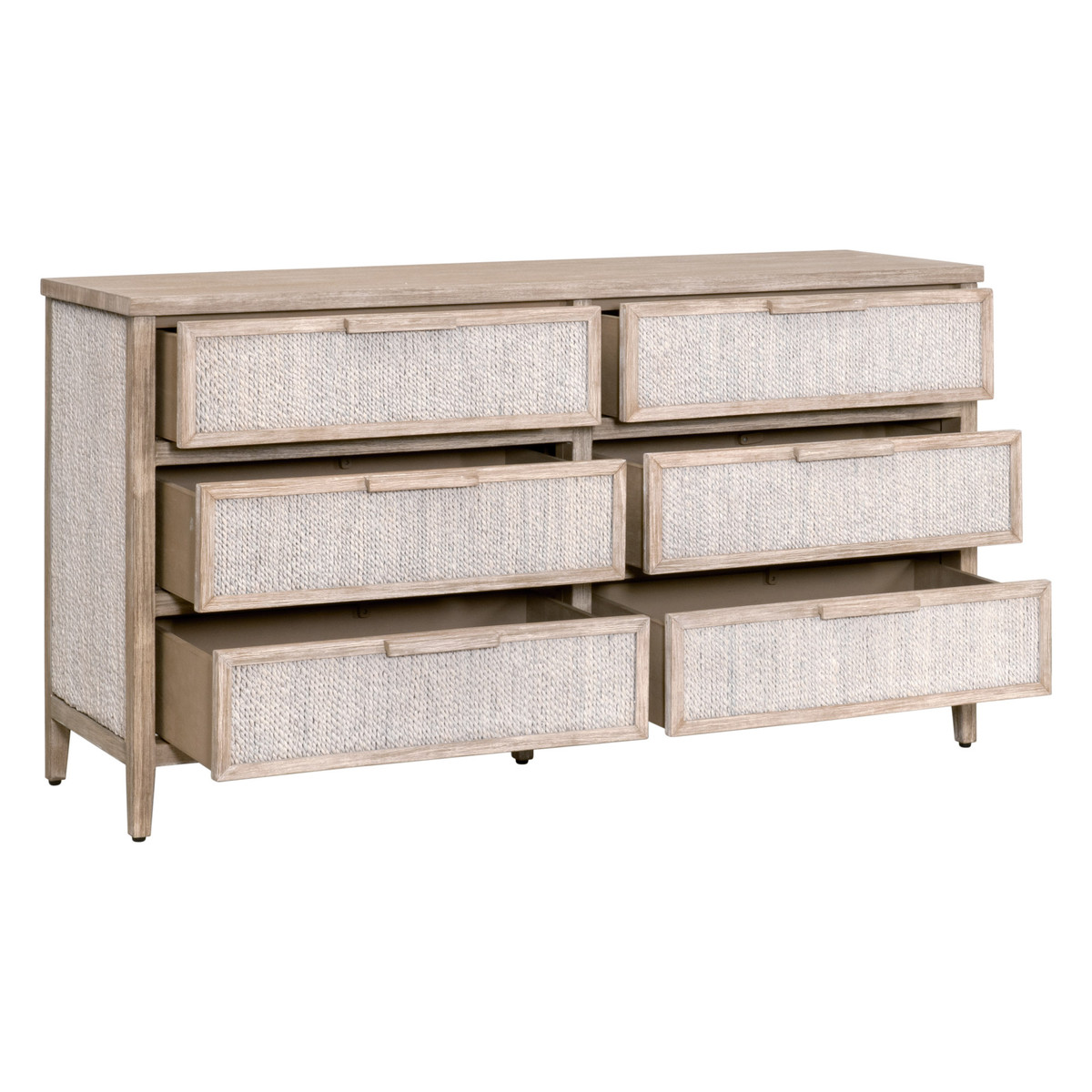 Malay 6-Drawer Double Dresser