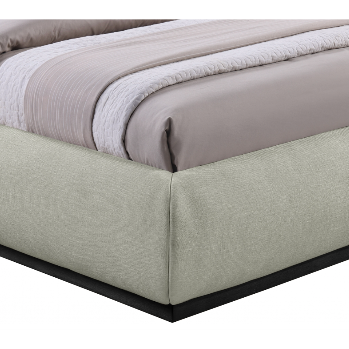 Vaughn Chenille Fabric Bed - Mint