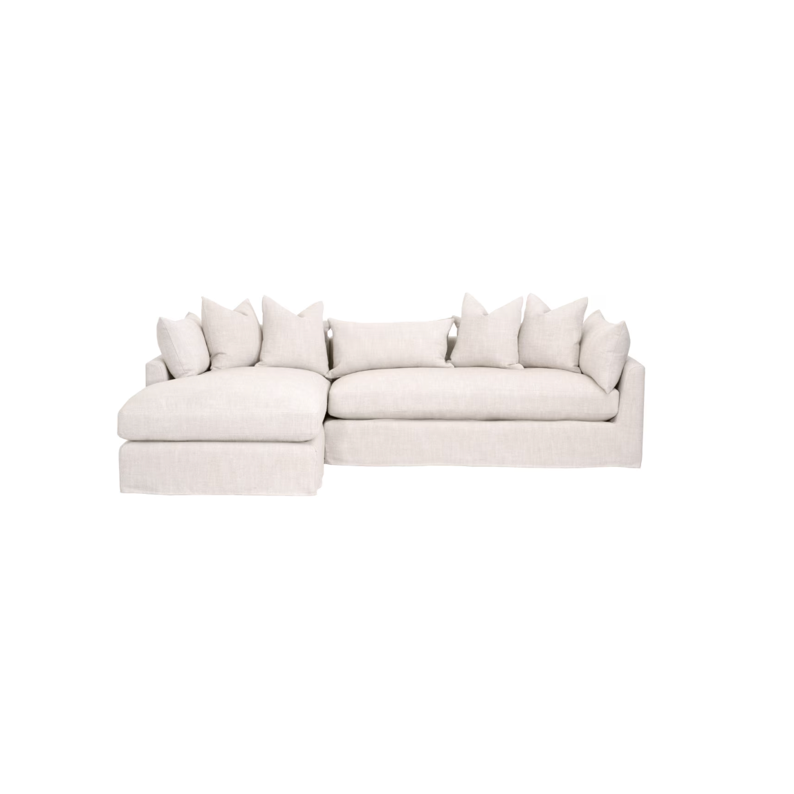 Haven 110" Lounge Slipcover LF Sectional