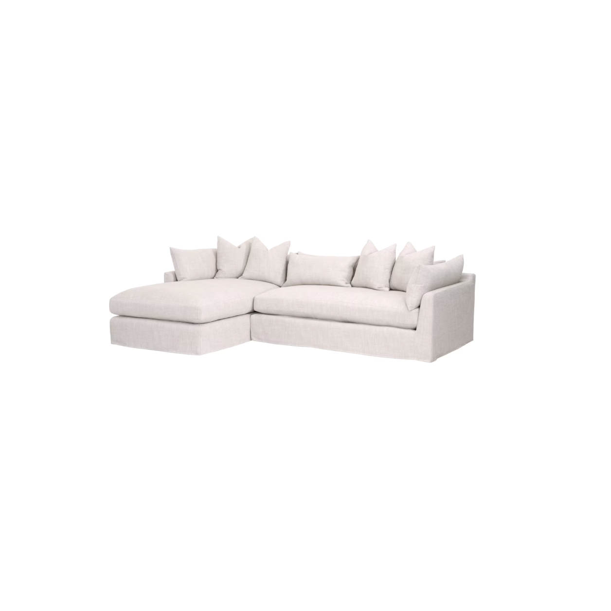 Haven 110" Lounge Slipcover LF Sectional