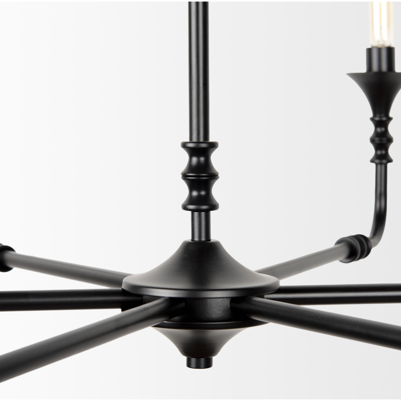 Gabriel Chandelier- Matte Black