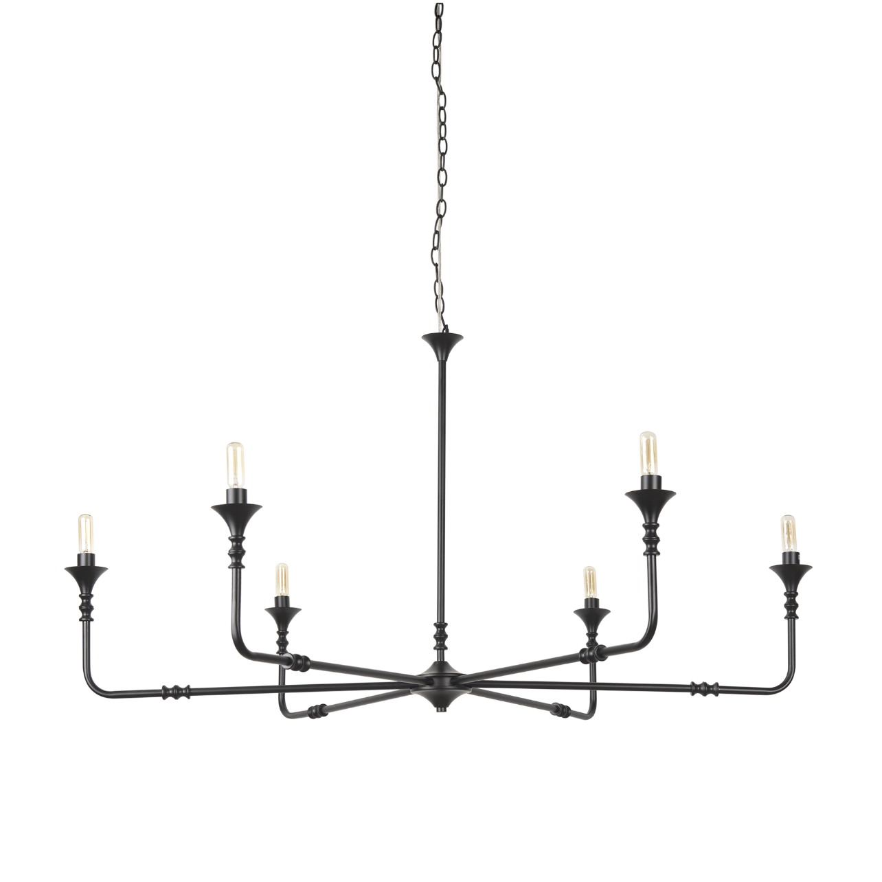 Gabriel Chandelier- Matte Black