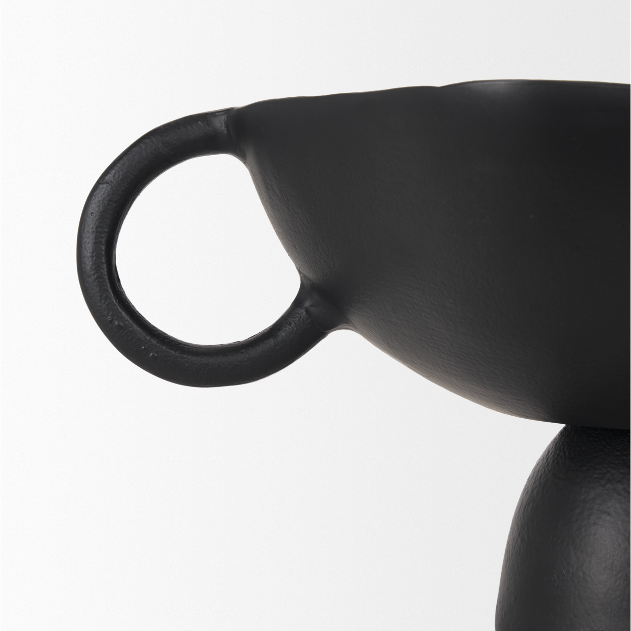 Radka Decorative Bowl - Matte Black