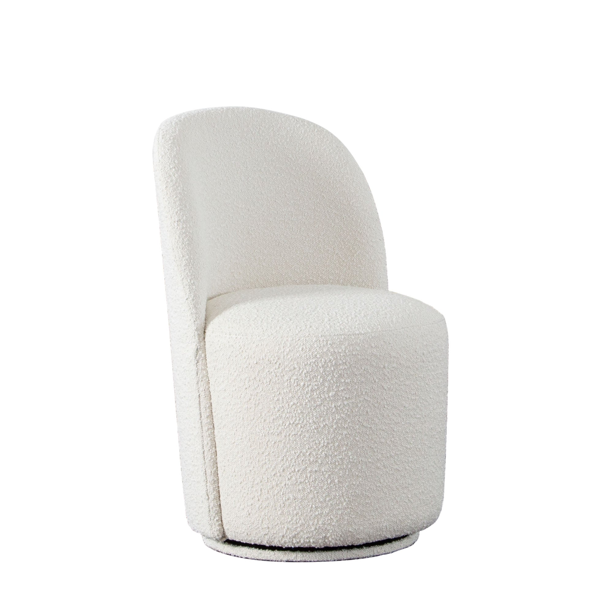 Kendall Dining Chair in Ivory Boucle - Set of 2