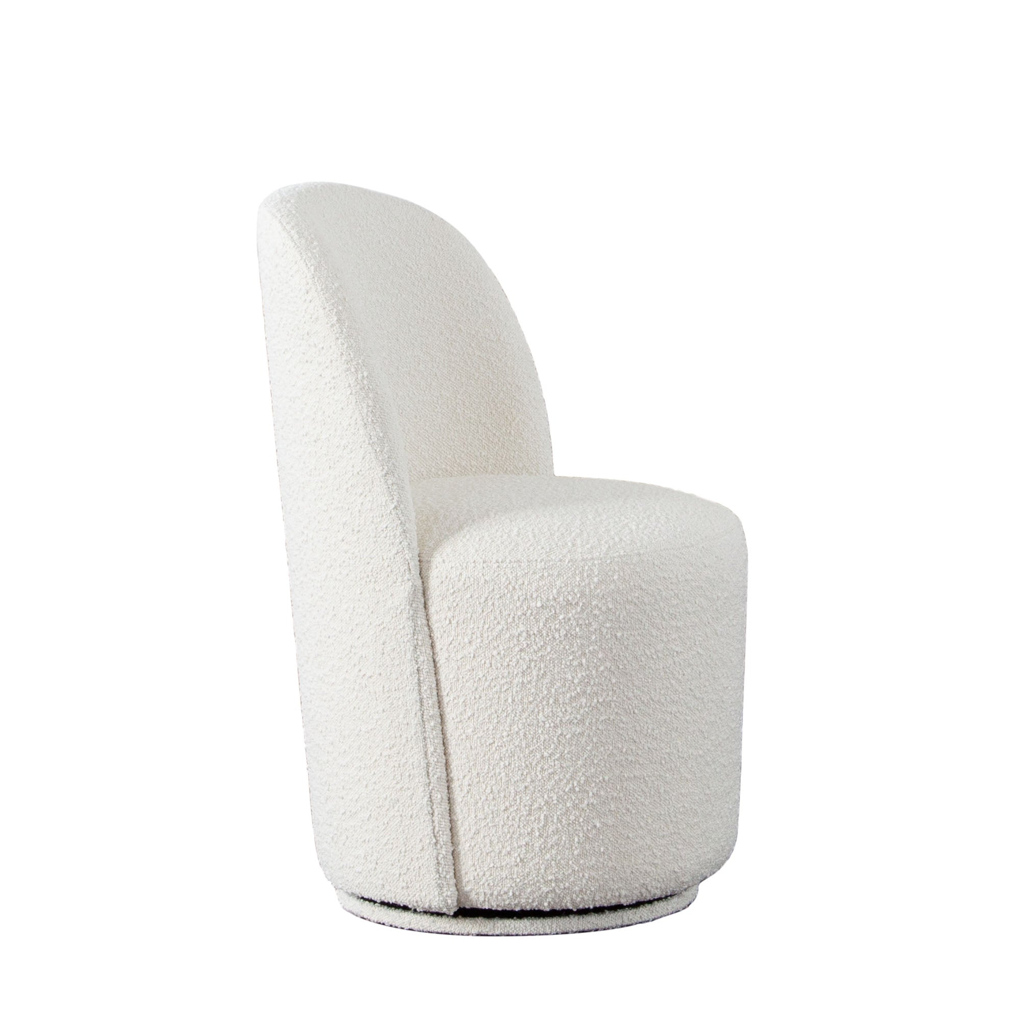 Kendall Dining Chair in Ivory Boucle - Set of 2