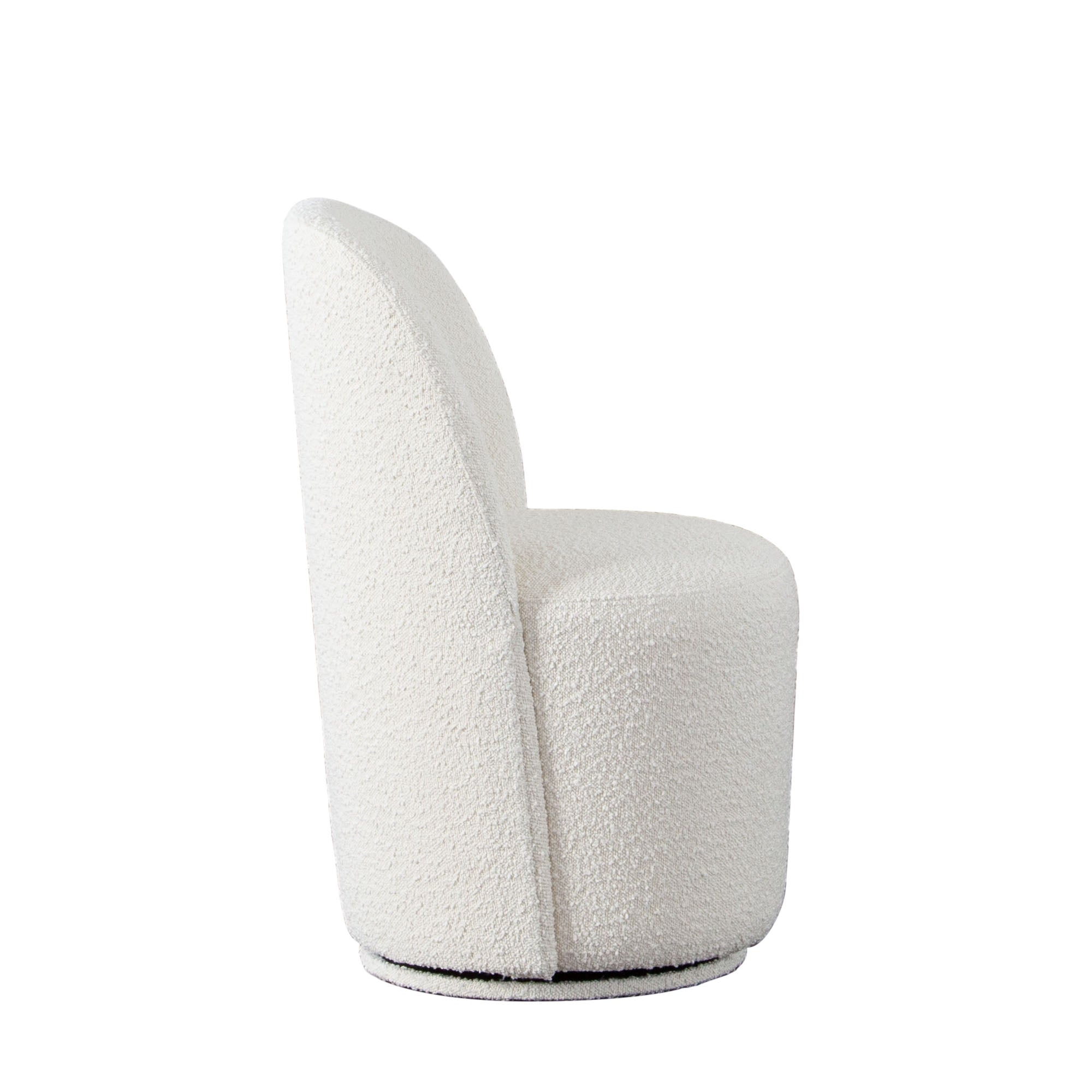 Kendall Dining Chair in Ivory Boucle - Set of 2