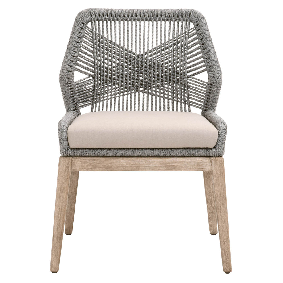 Loom Dining Chair - Platinum