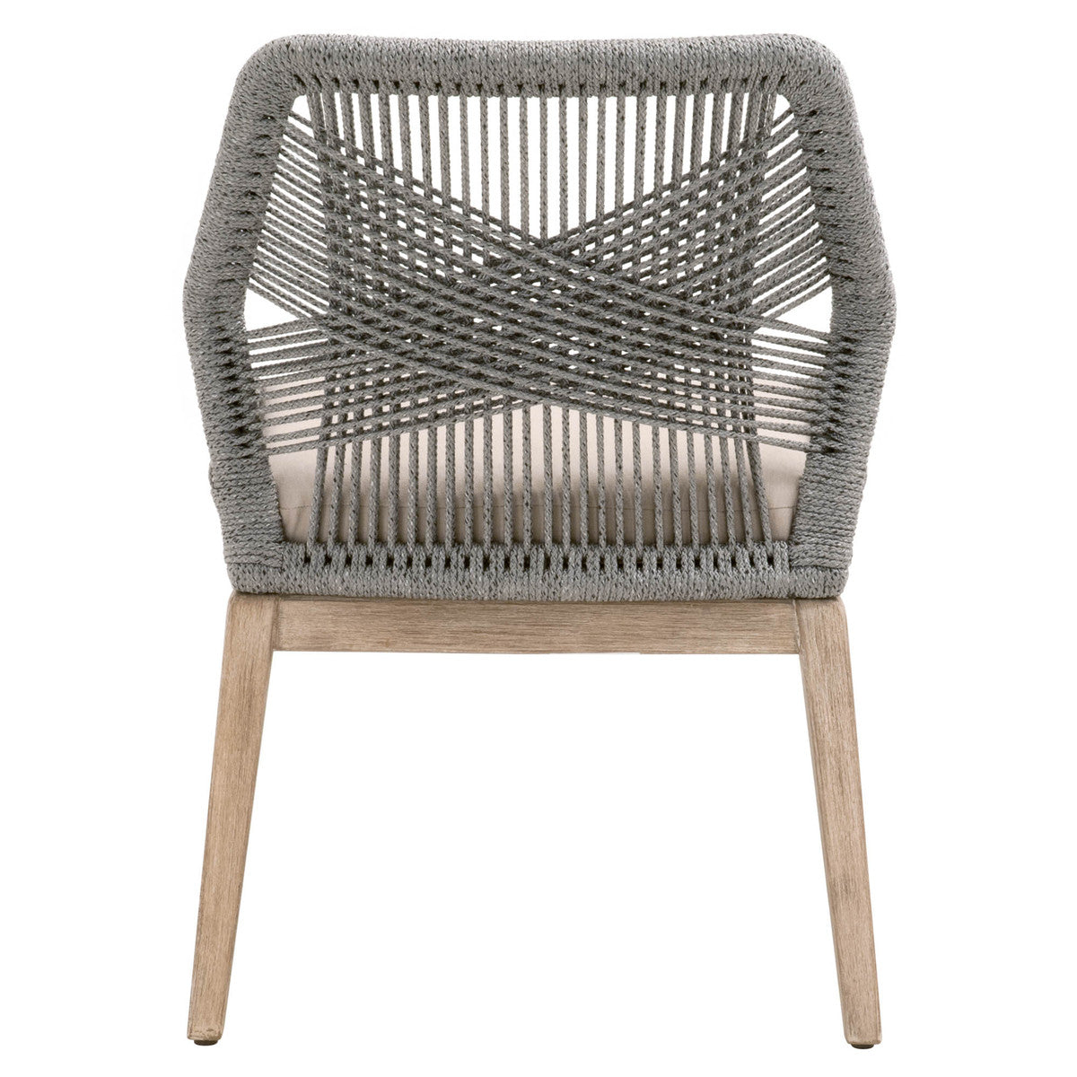 Loom Dining Chair - Platinum