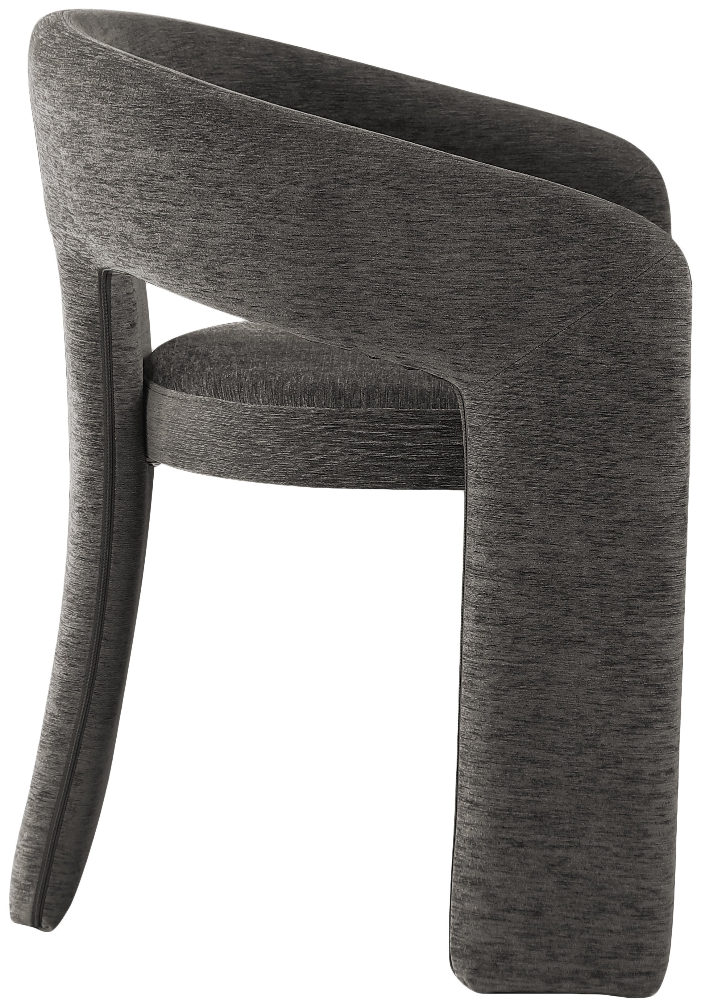 Rendition Fabric Dining Chair- Grey