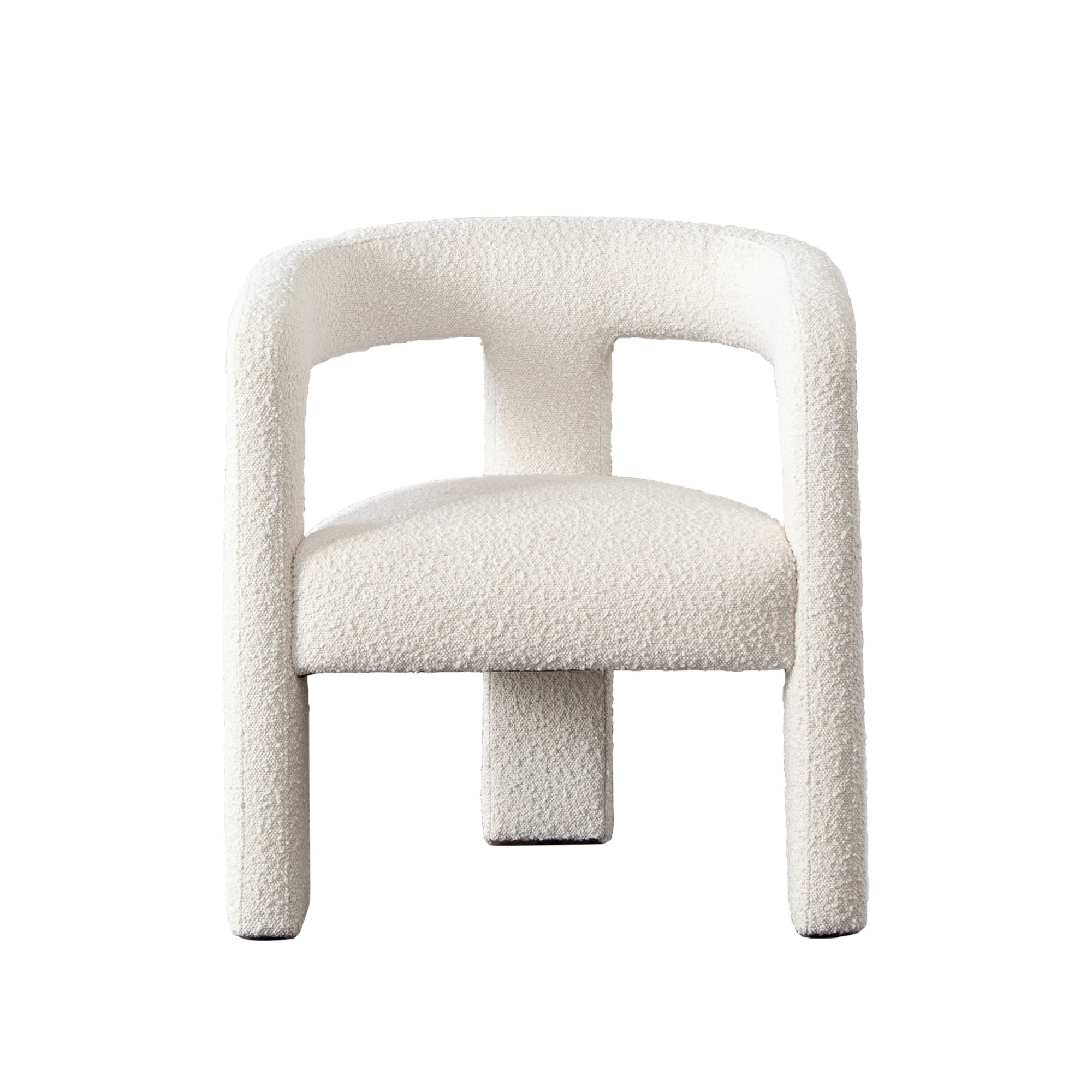SCOUT DINING CHAIR - IVORY BOUCLE