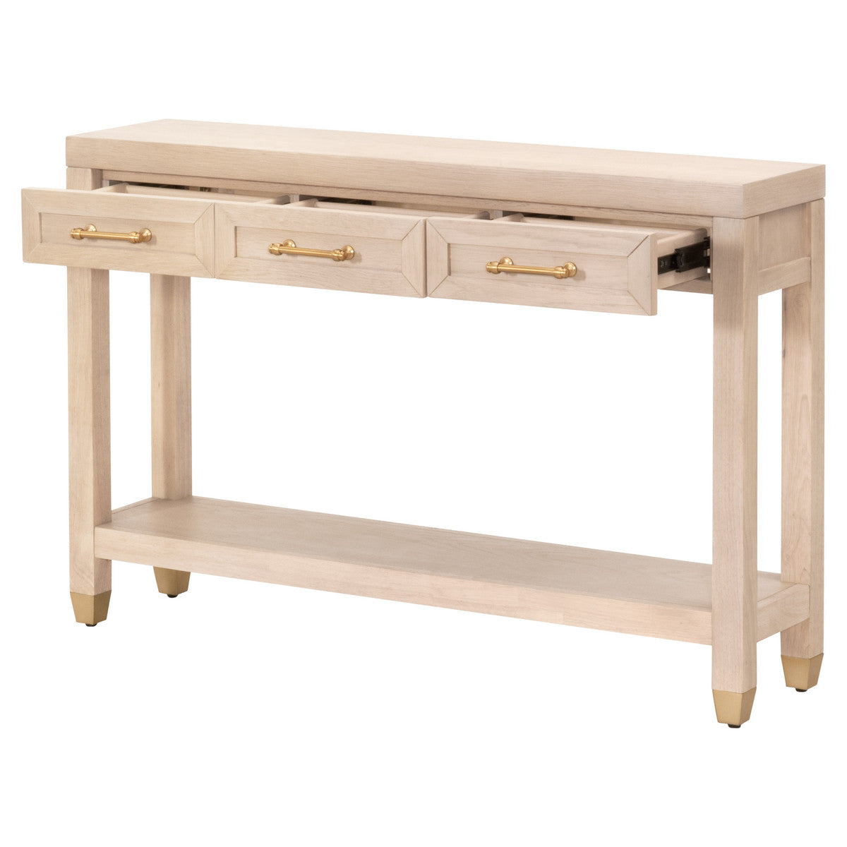 Stella Console Table - Light Honey Oak