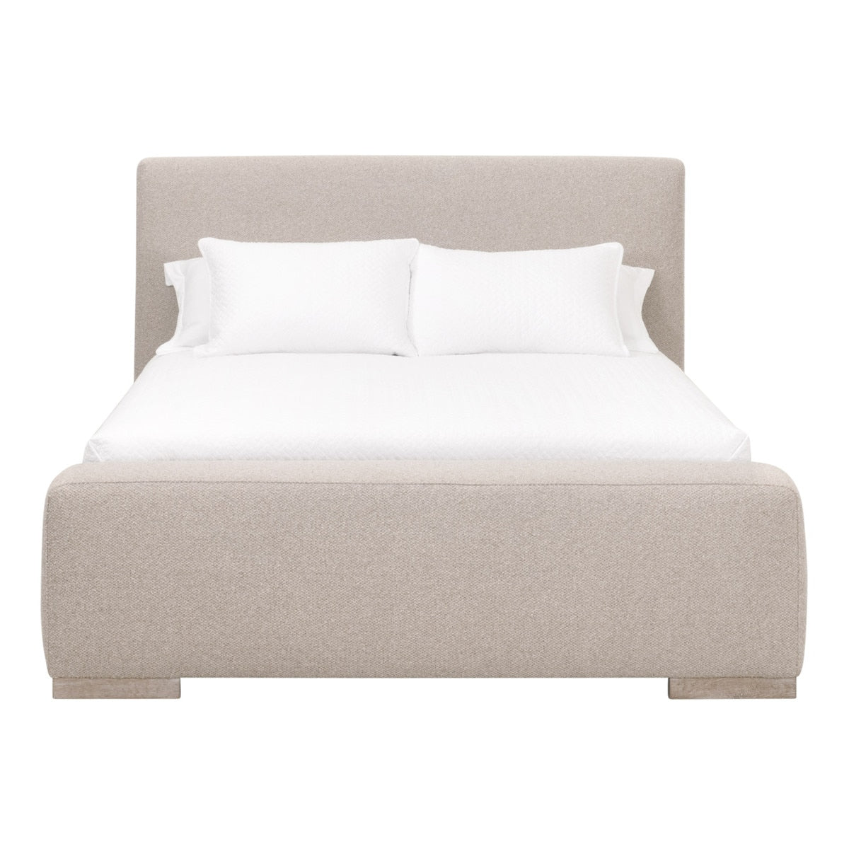 Warren Boucle Bed - Taupe