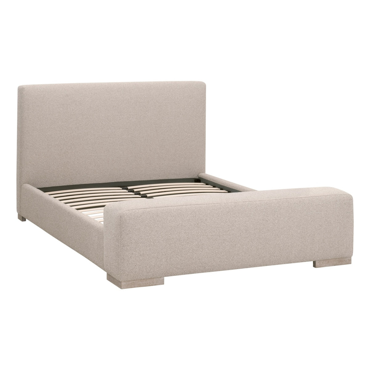 Warren Boucle Bed - Taupe