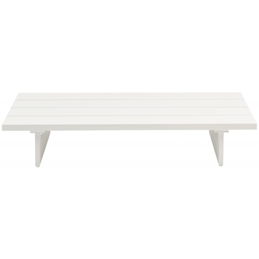 Maldives Outdoor Patio Coffee Table - White