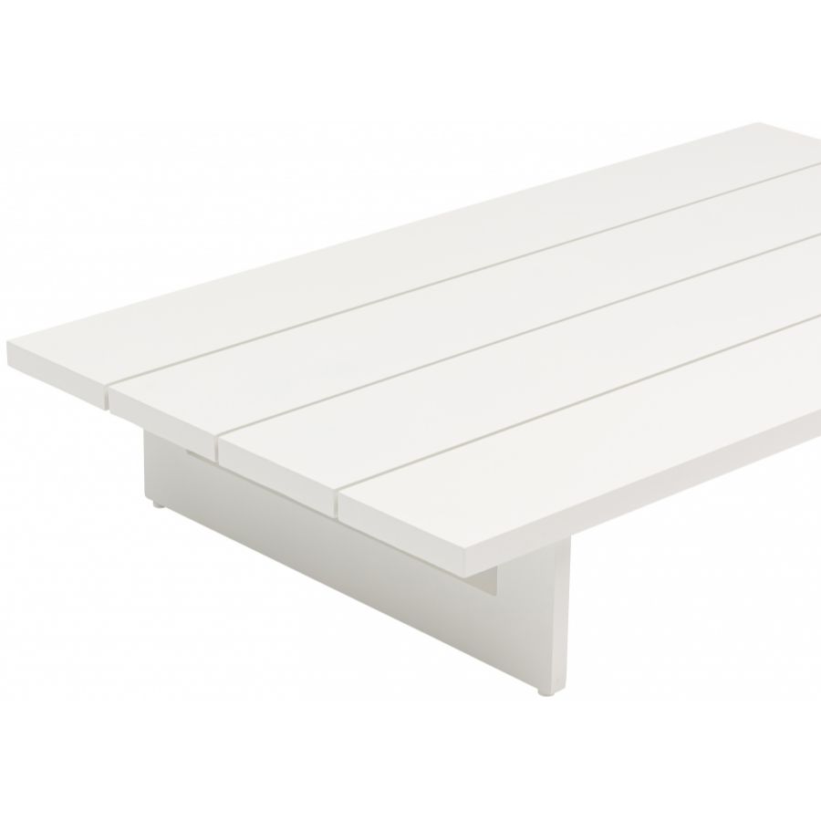 Maldives Outdoor Patio Coffee Table - White