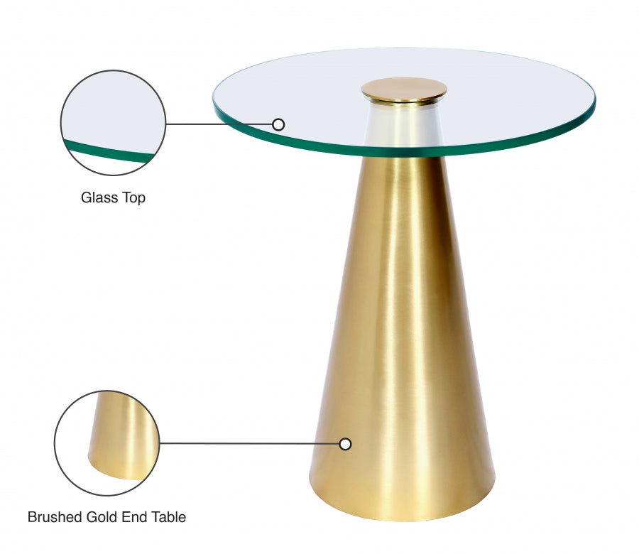 Glassimo End Table