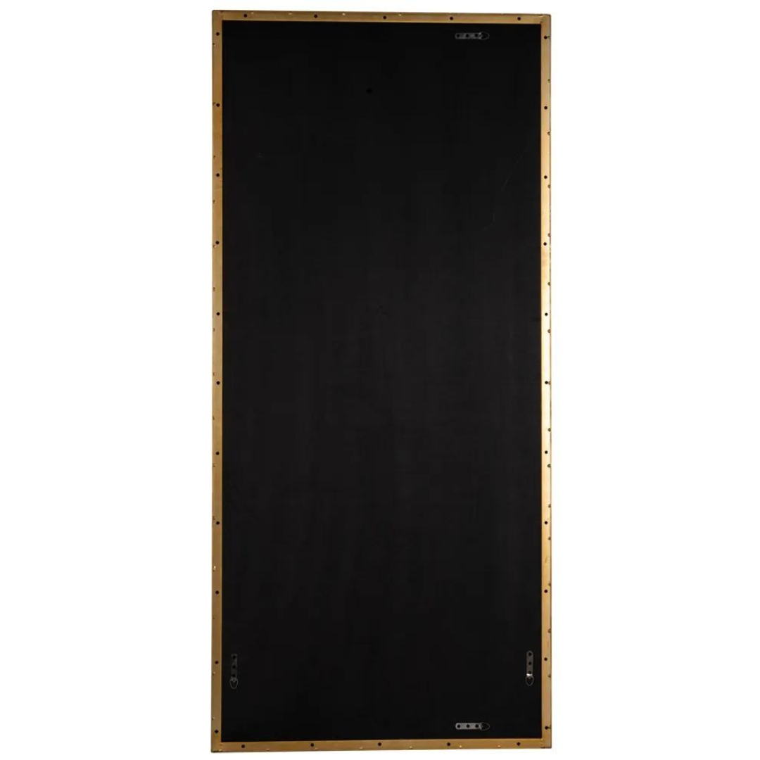 Dainton Floor Mirror- Gold