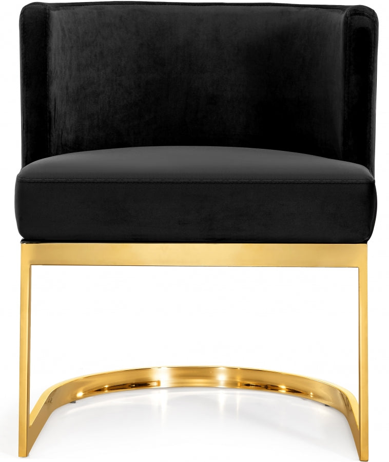 Gianna Velvet Dining Chair - Gold