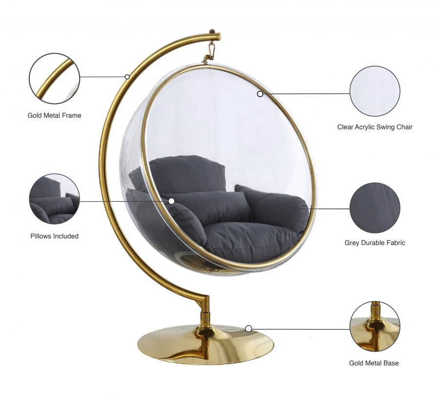 Clear egg chair online cheap