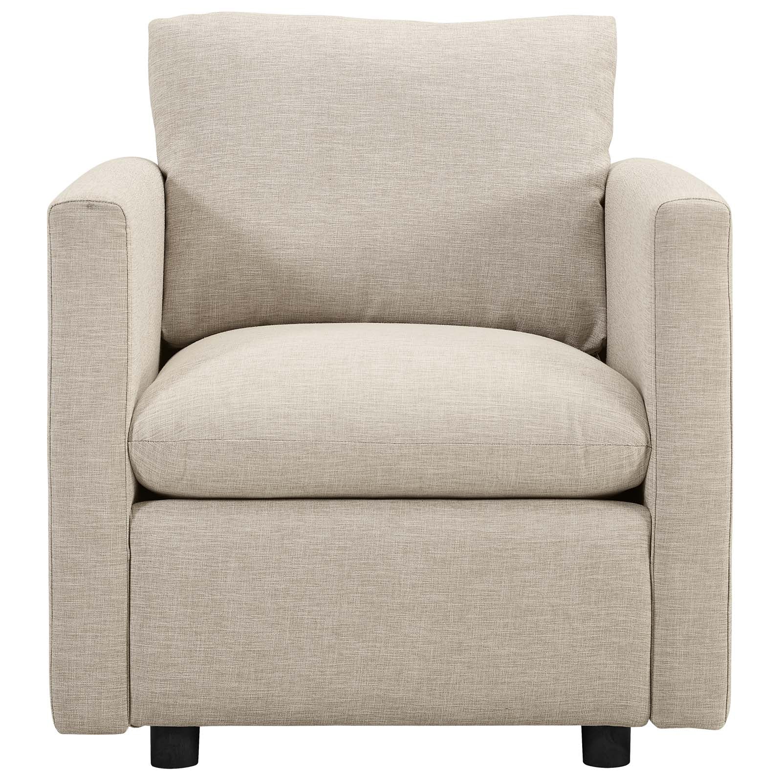 Activate Upholstered Fabric Armchair - Beige