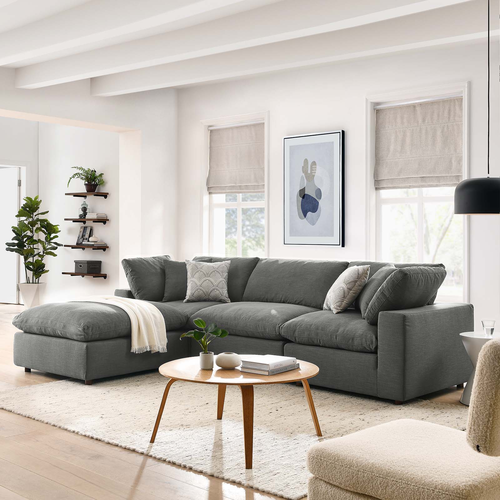 4 piece on sale modular sectional