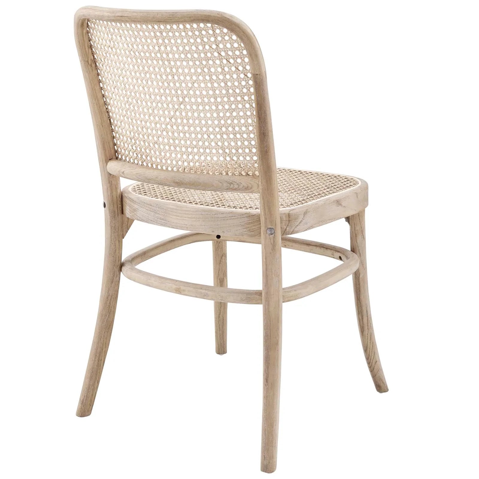 Winona Wood Dining Side Chair - Natural Gray