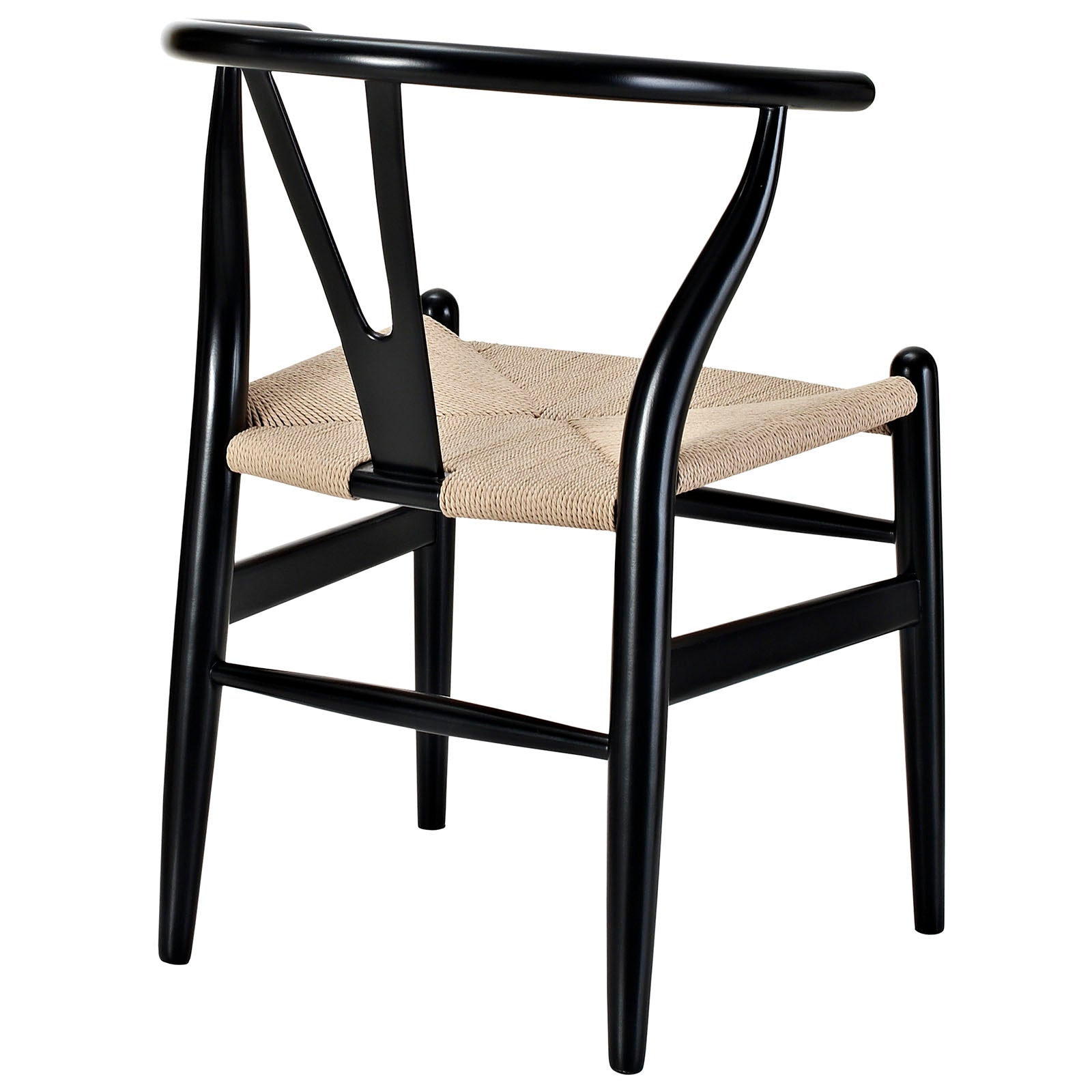 Amish Dining Wood Armchair - Black