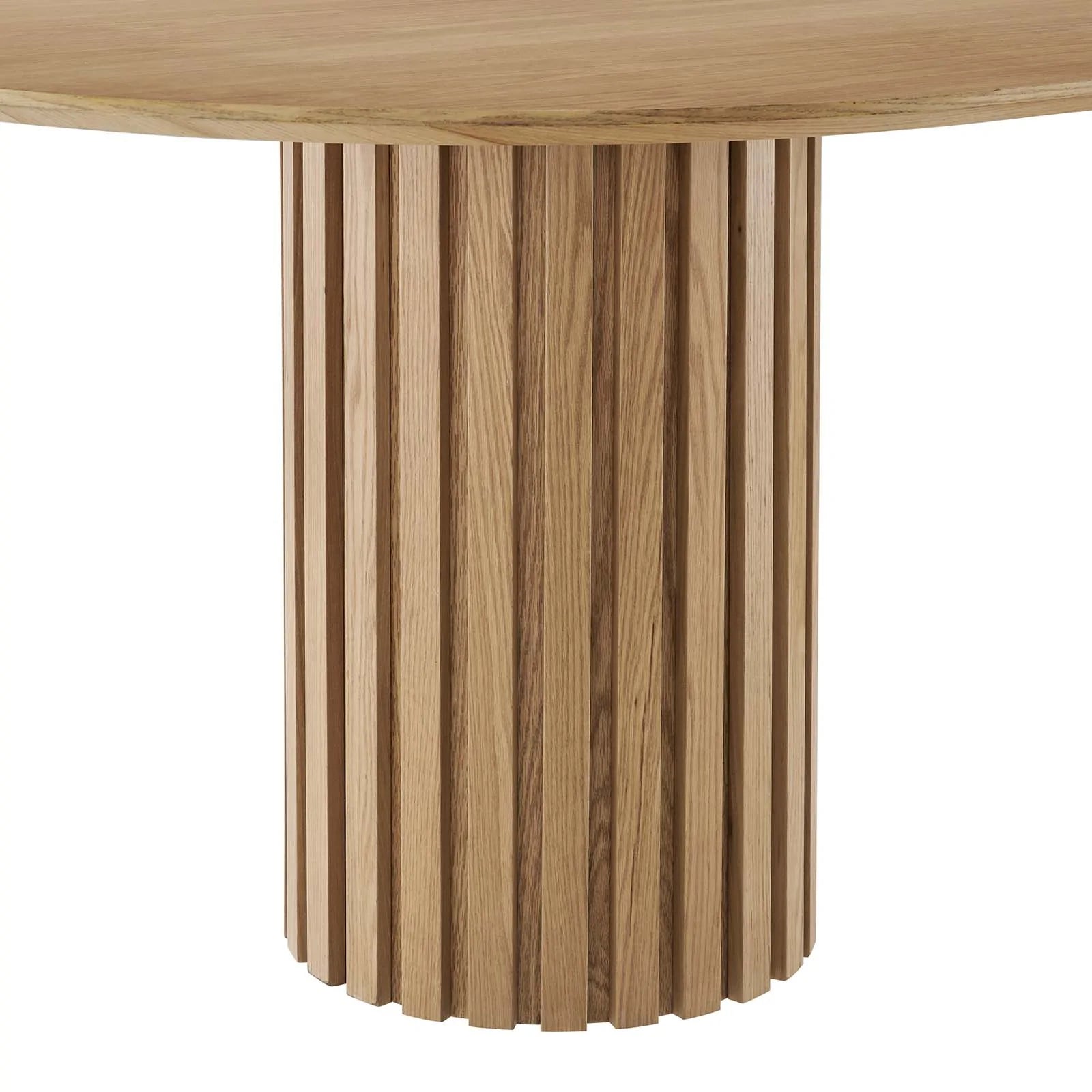 Senja Oval Dining Table - Oak