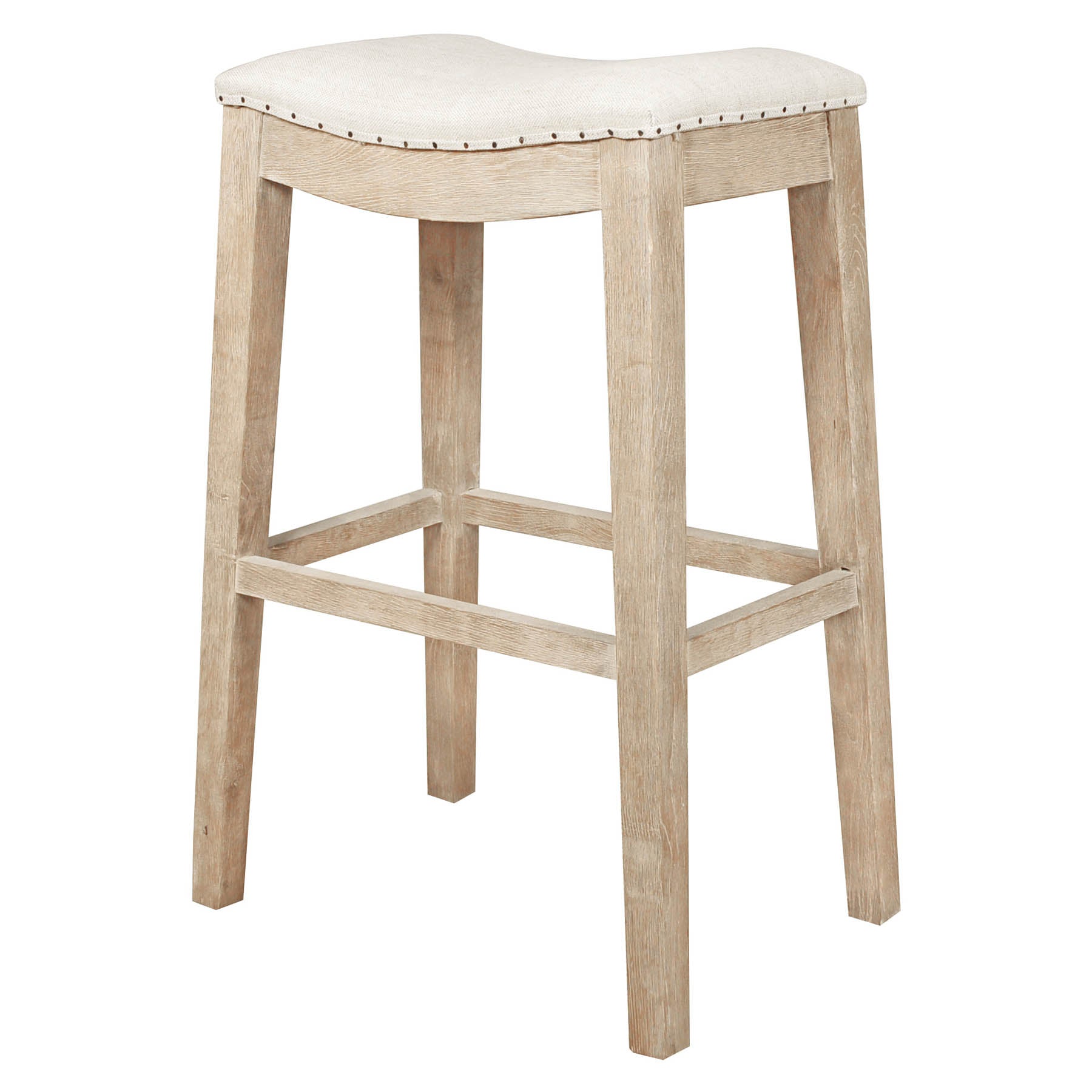 HARPER BAR STOOL STONE WASH ASH