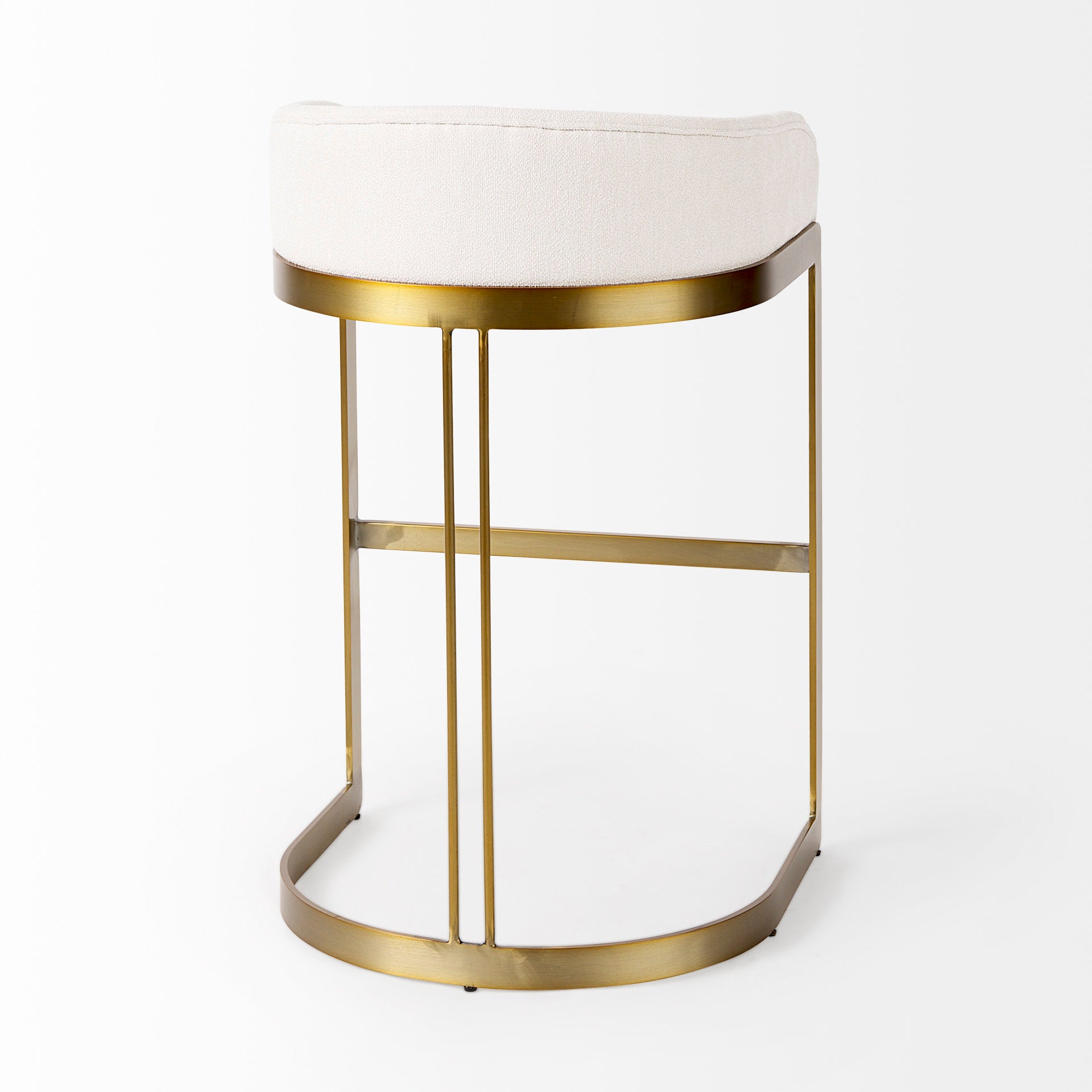 Cream and gold online stool