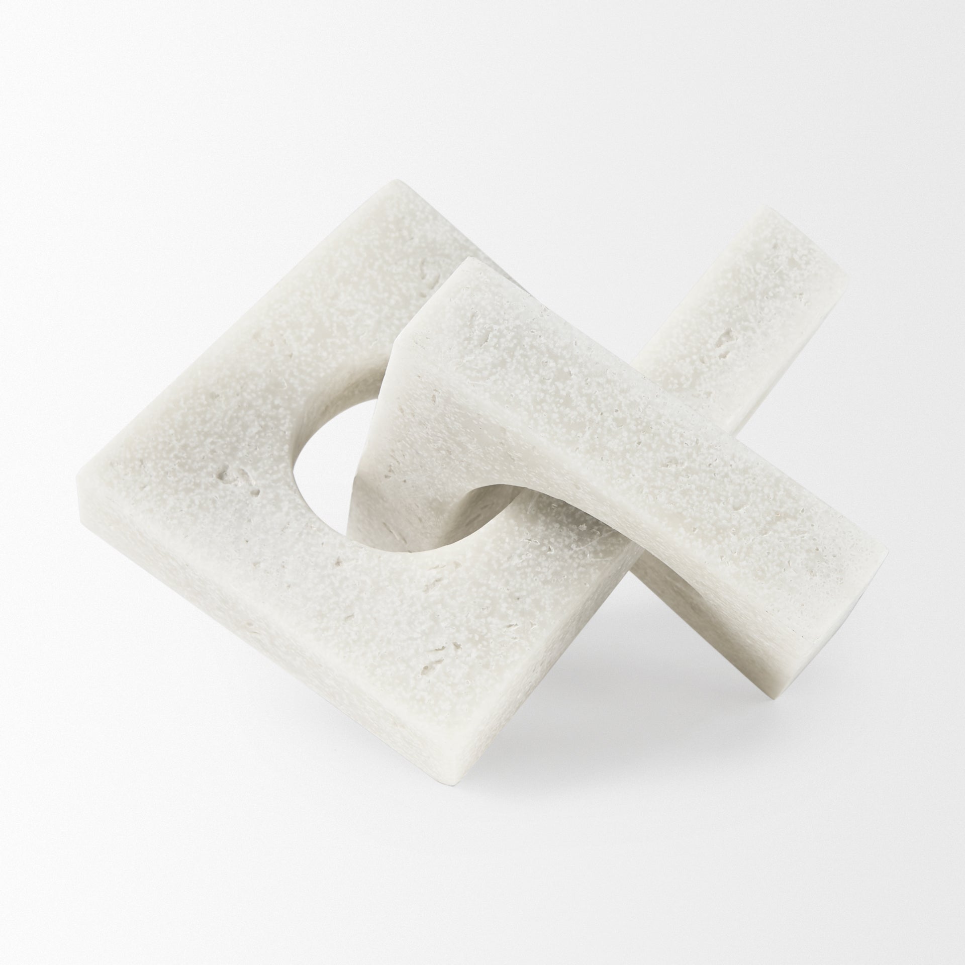 LINX SMALL OBJECT- WHITE RESIN