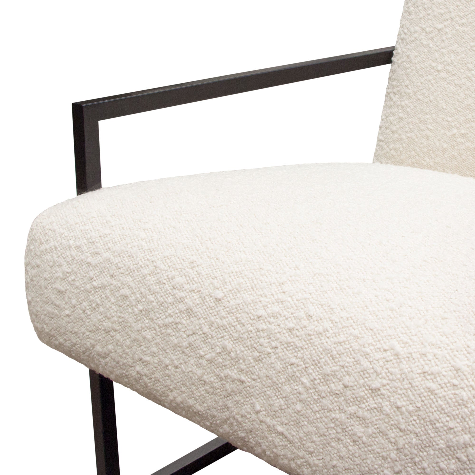 Luxe Boucle Accent Chair