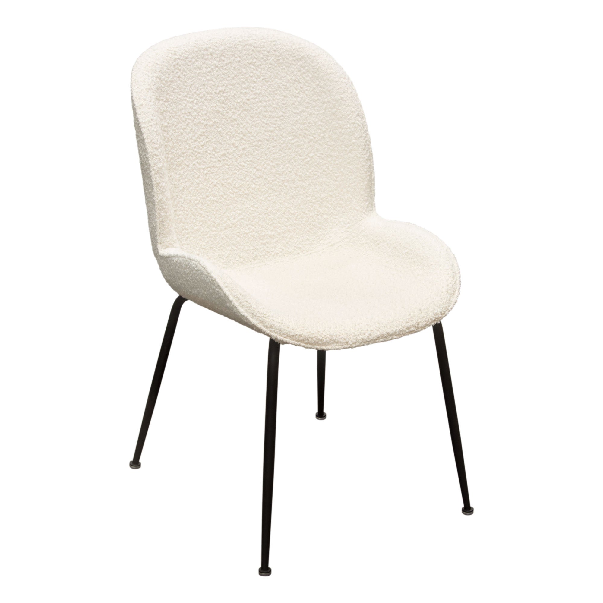SESSION DINING CHAIR IN IVORY BOUCLE - SET OF 2