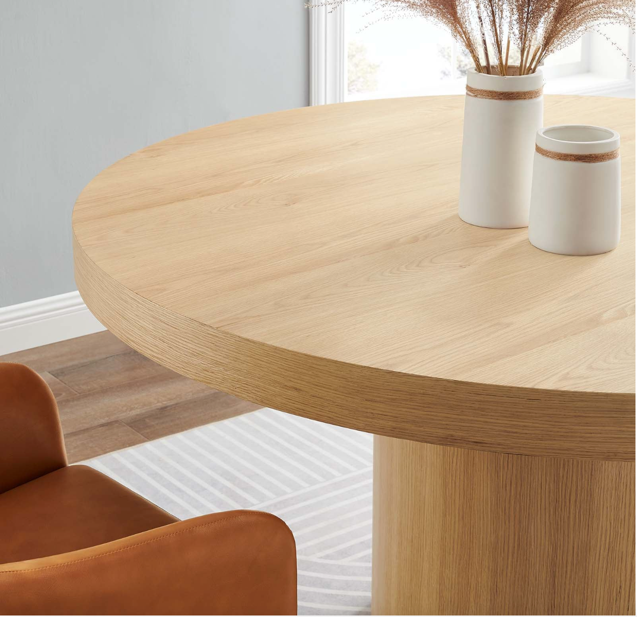 Gratify Round Dining Table - Oak