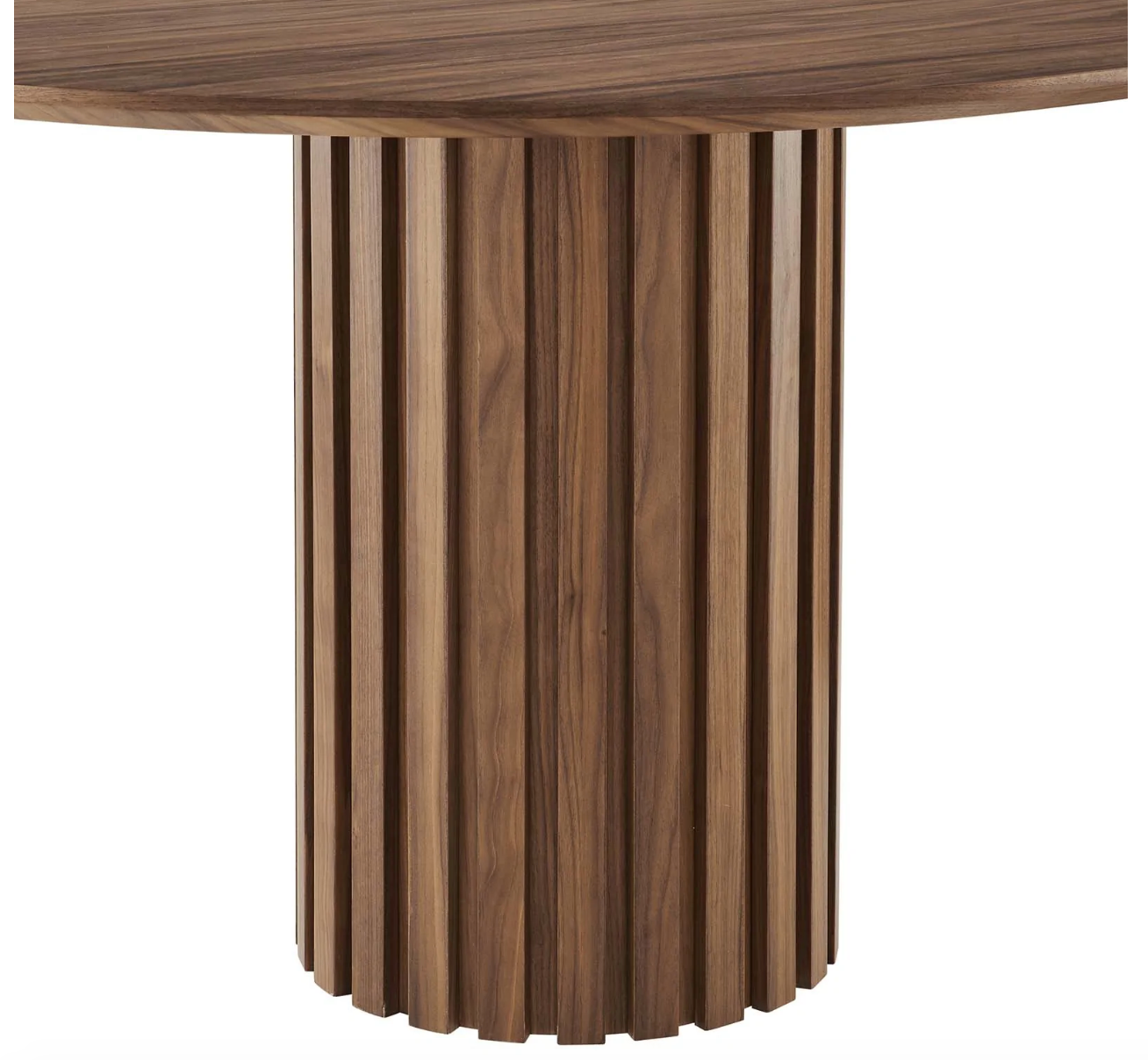 Senja Oval Dining Table - Walnut