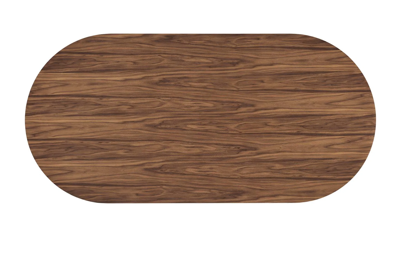 Senja Oval Dining Table - Walnut