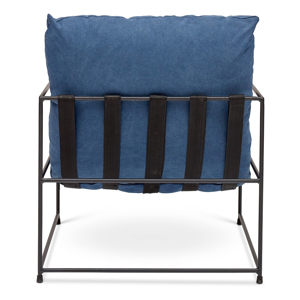 TRENT ACCENT CHAIR - WASHED BLUE