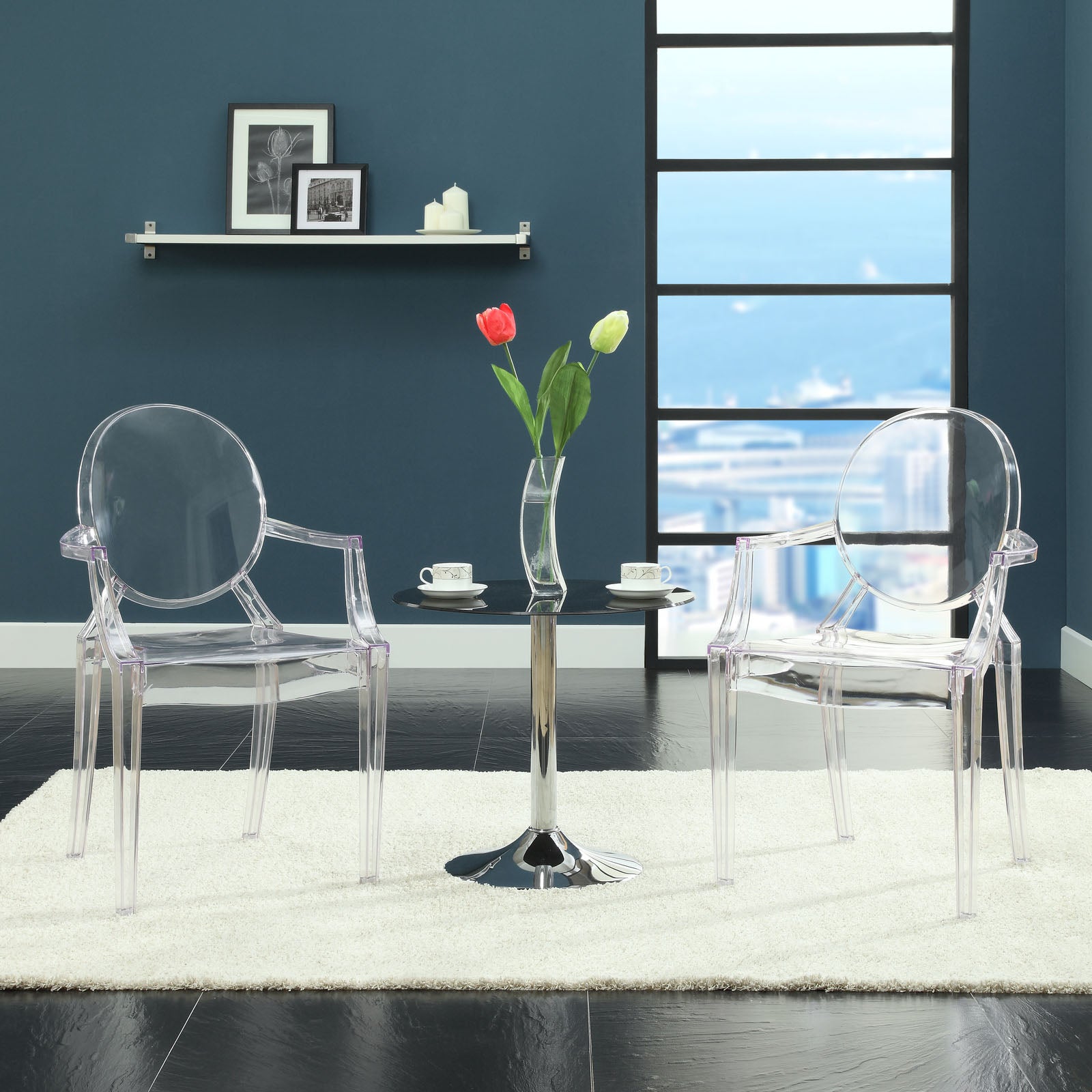 Casper Dining Chair - Clear