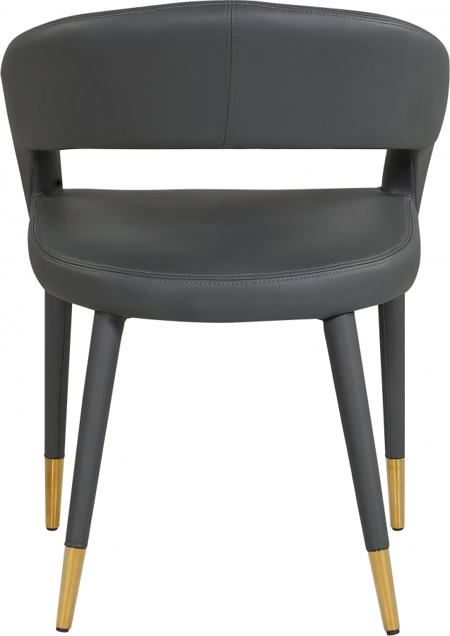 DESTINY FAUX LEATHER DINING CHAIR