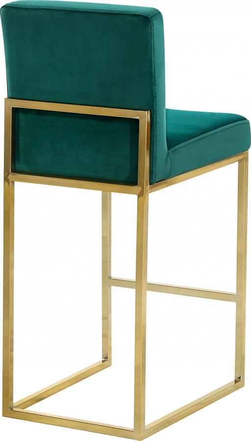 Giselle Velvet Counter Stool - Gold