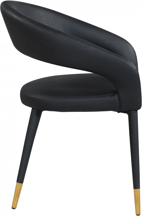 DESTINY FAUX LEATHER DINING CHAIR