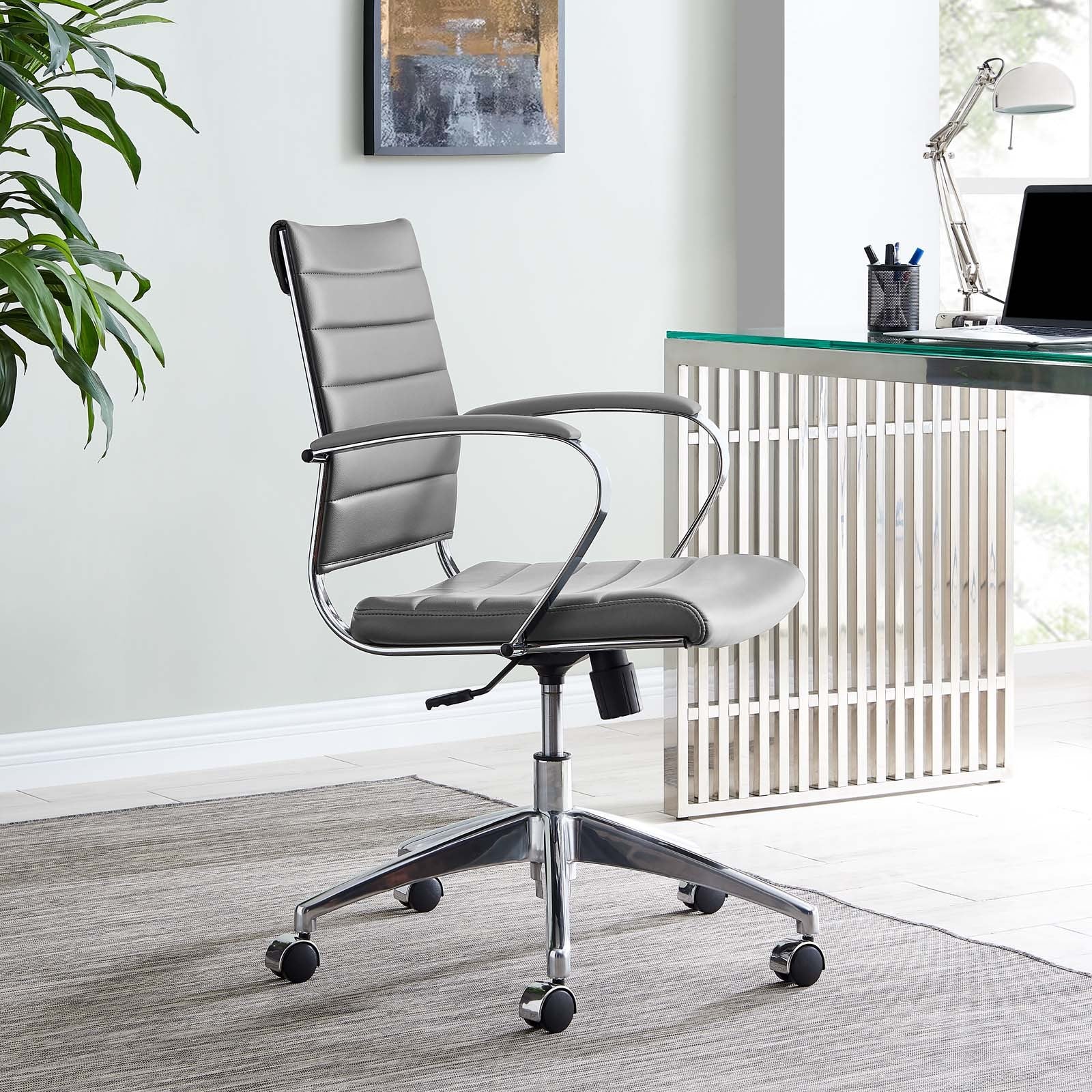 Jive Mid Back Office Chair - Gray