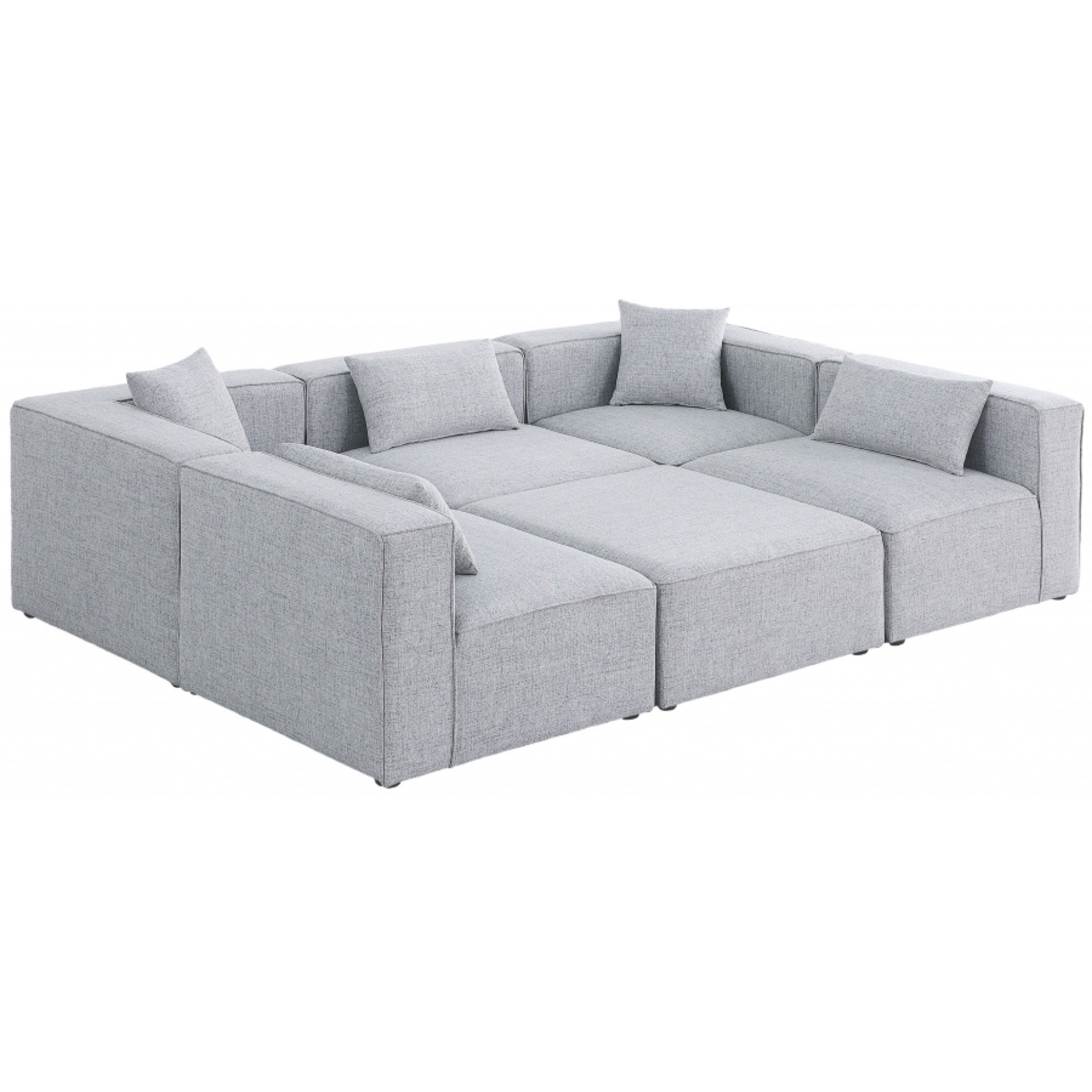 Gray tyson store modular sectional