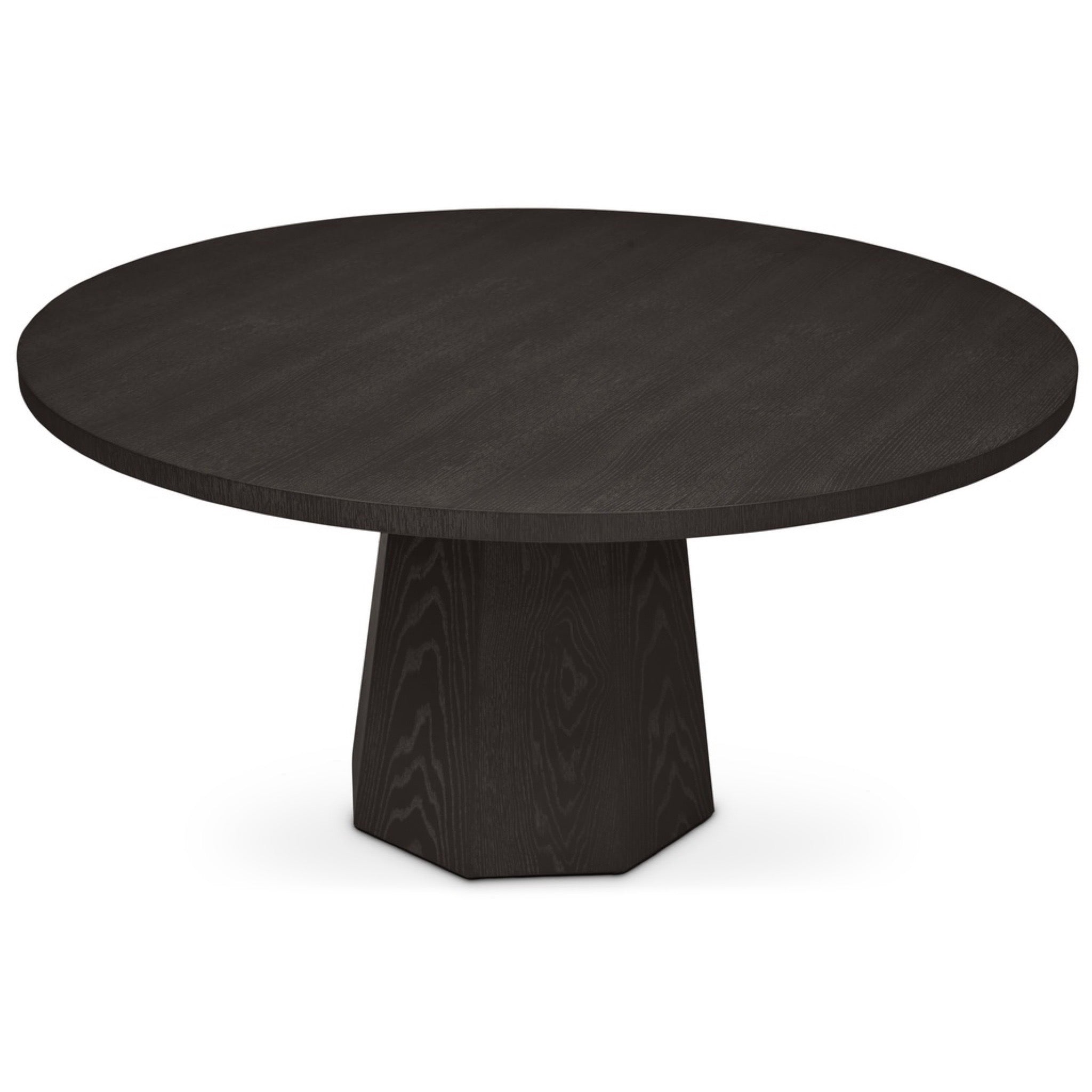 KAIA ROUND DINING TABLE - CHARCOAL