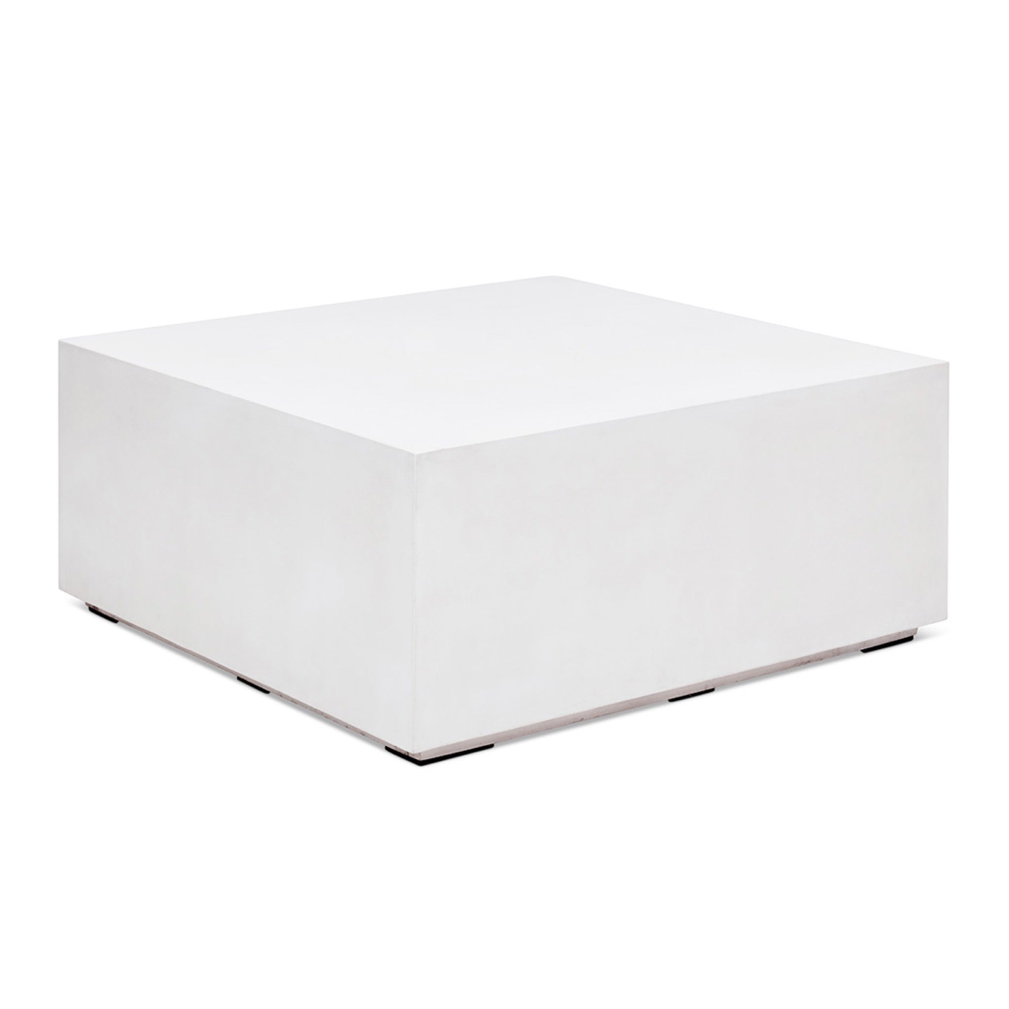 BLOC SQUARE COFFEE TABLE - IVORY